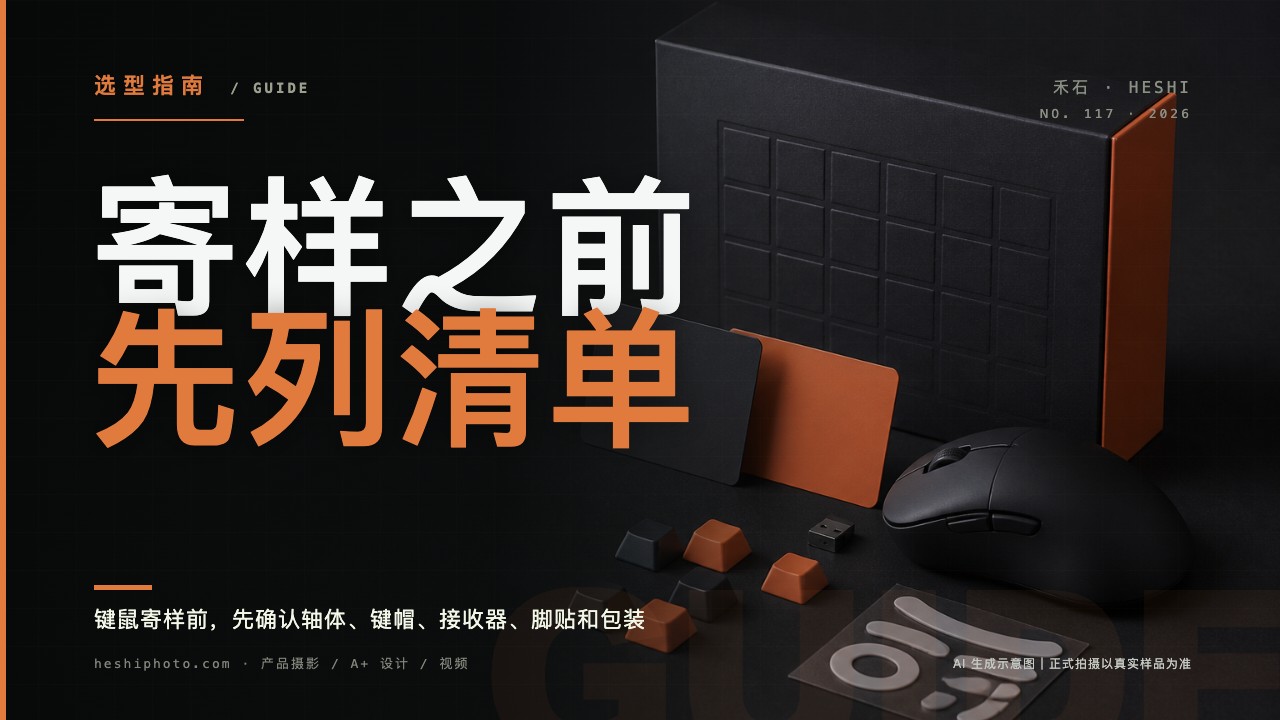 键鼠寄样核对清单封面