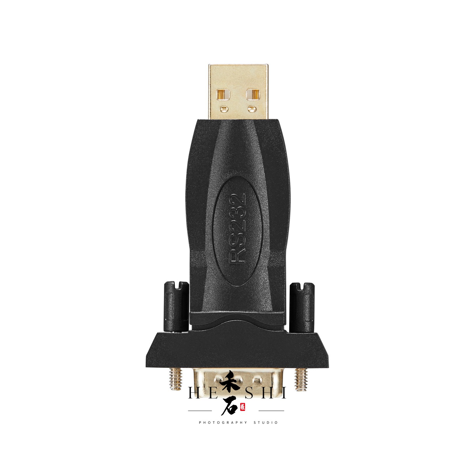 USB转RS232串口适配器 · 3C数码 产品拍摄案例 - 禾石商业摄影