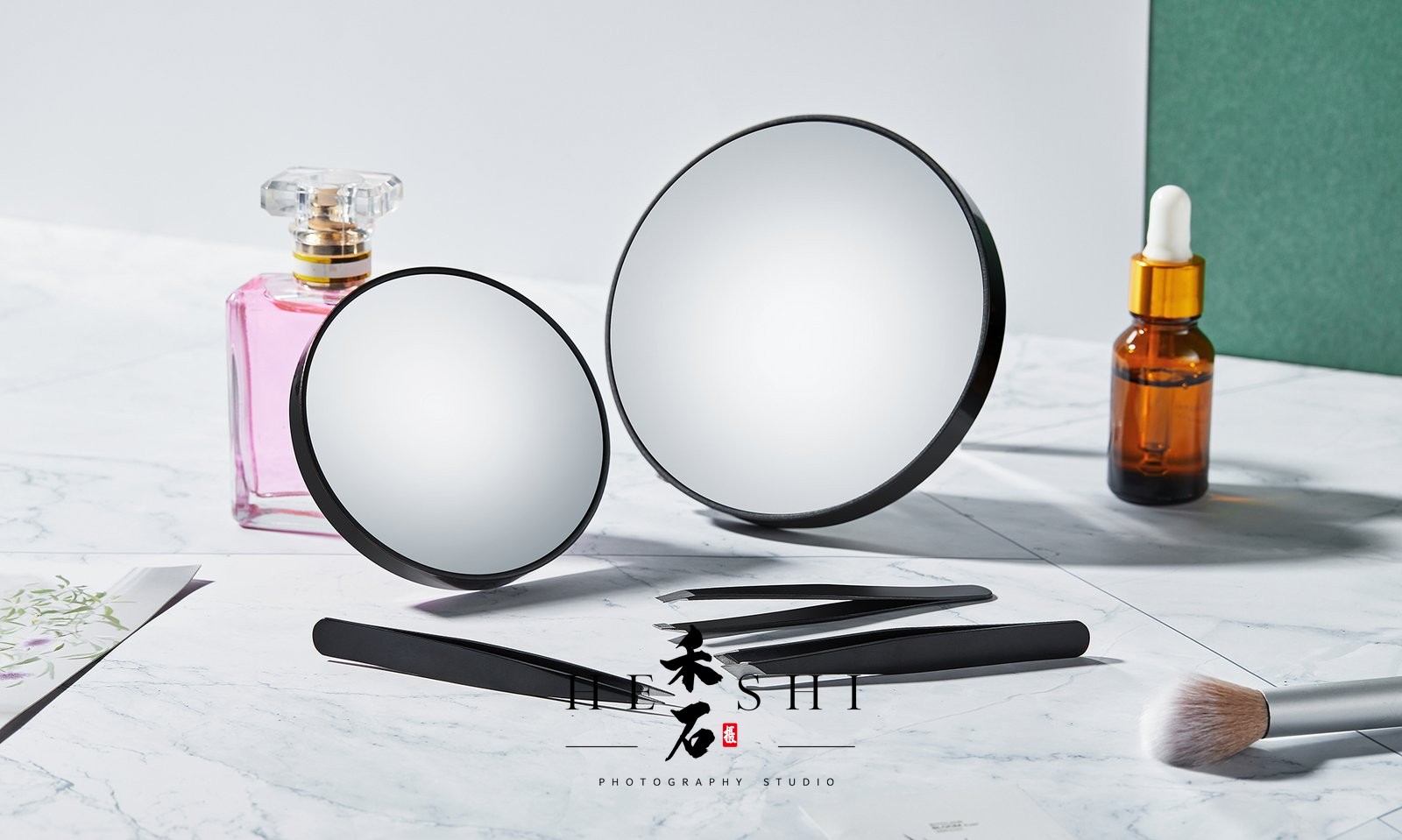 美妆工具场景图 · 美妆工具 产品拍摄案例 - 禾石商业摄影